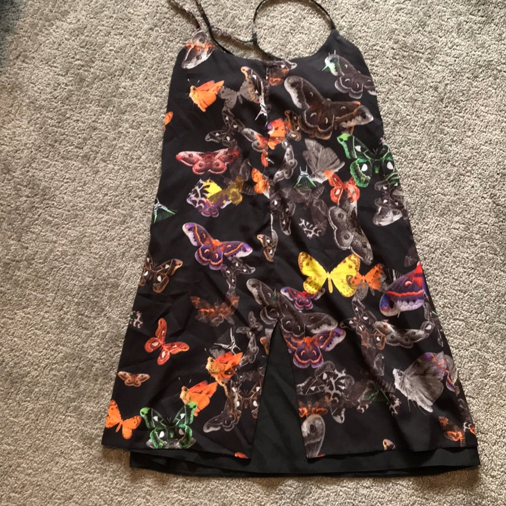 Topshop butterfly dress